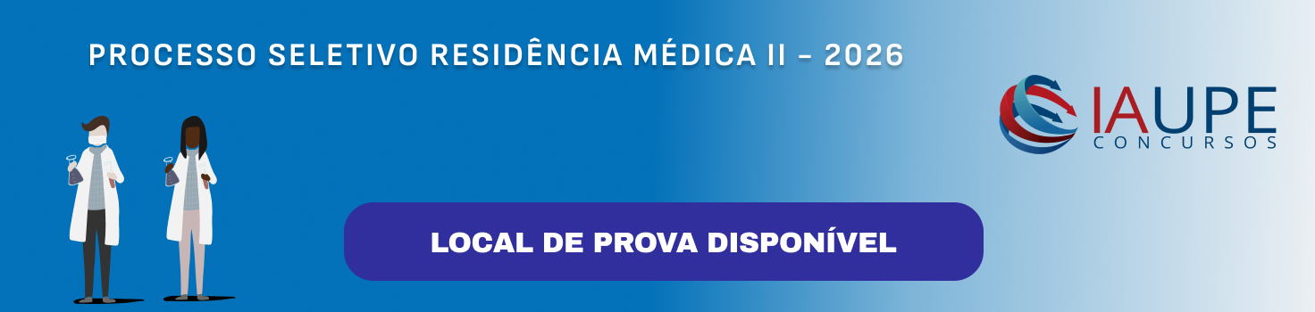 Residência Médica UPE 2026